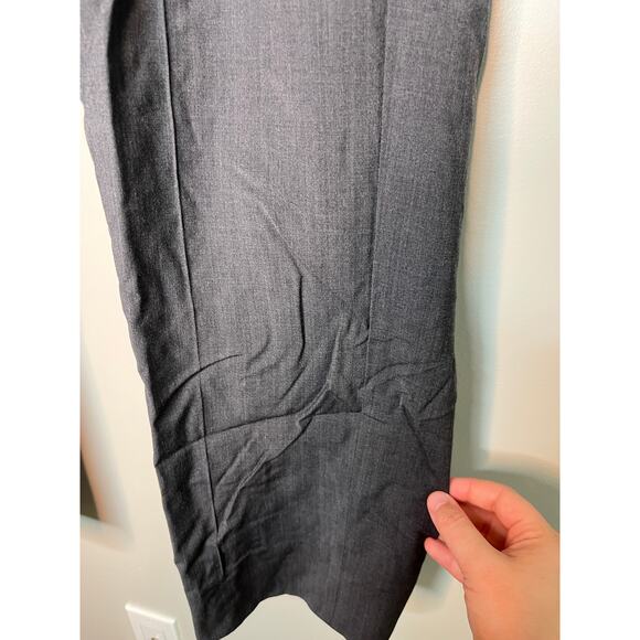 Brooks Brothers Dark Gray Wool Regent Fit Old Money Pleated Pants 36x30 - Picture 4 of 6